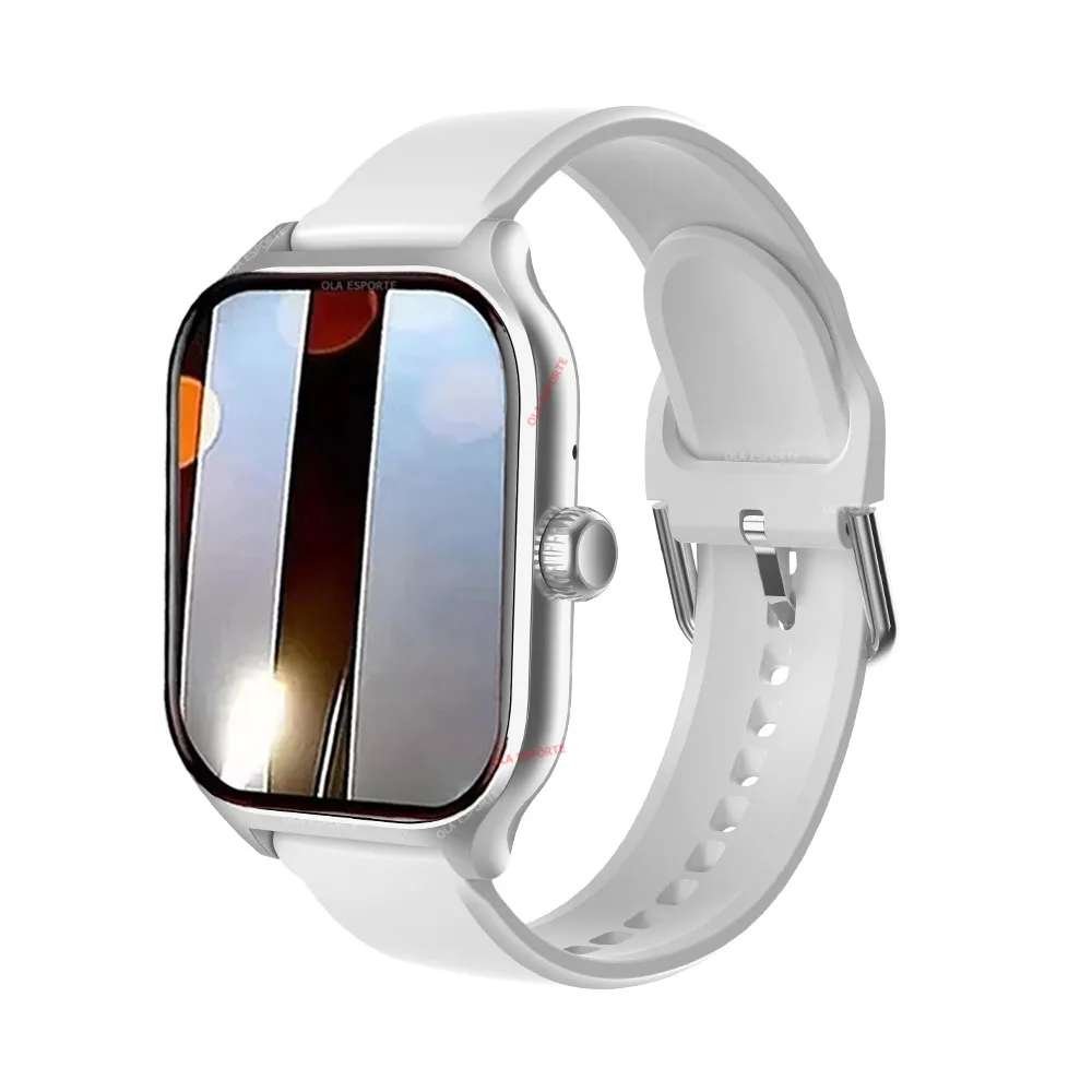 Smartwatch GPS wojskowy outdoor z połączeniami Bluetooth Czerwony