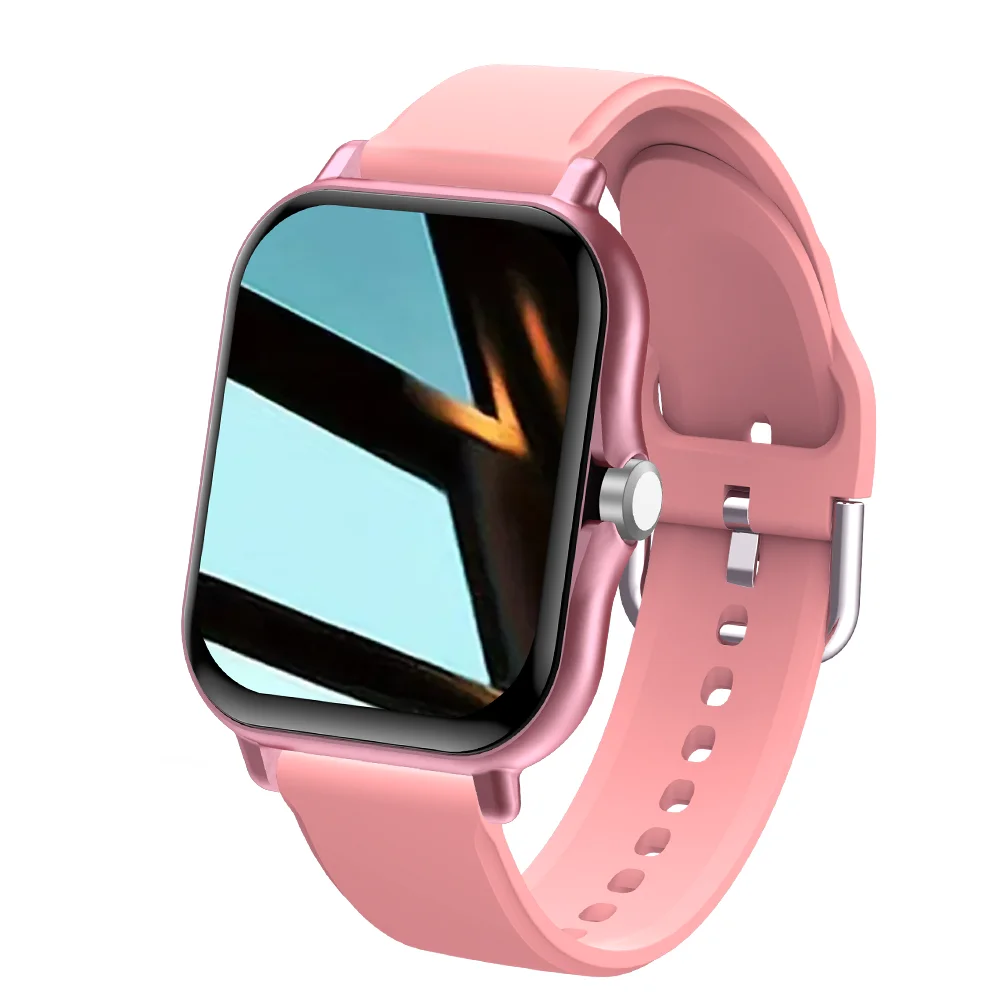 Smartwatch KESHUYOU z wyświetlaczem 2,01 cala i rozmowami przez Bluetooth Fioletowy