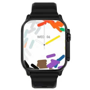 Smartwatch męski 49 mm z ekranem AMOLED i funkcją rozmów Czarny