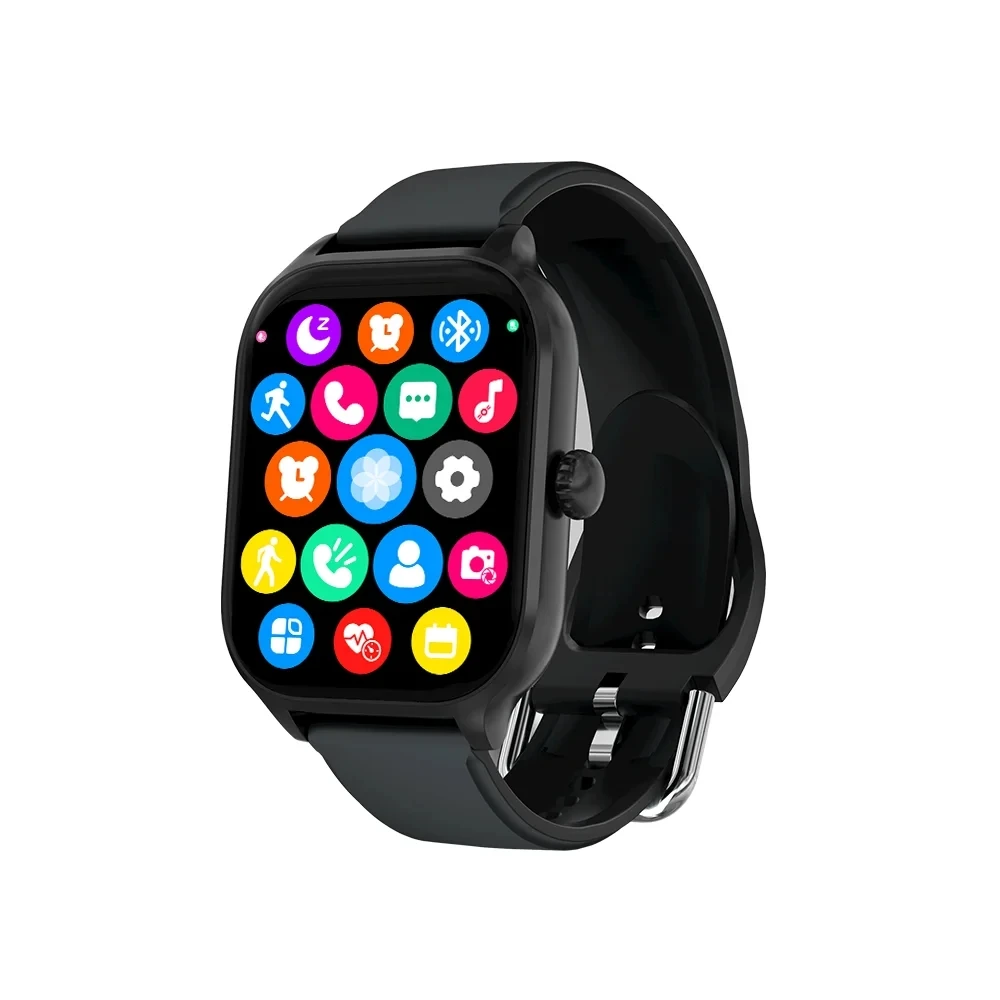 Smartwatch męski 2.01" HD z funkcją rozmów Bluetooth Czarny