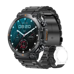 Smartwatch Mevaden MD56 z rozmowami Bluetooth i pulsometrem Czarny