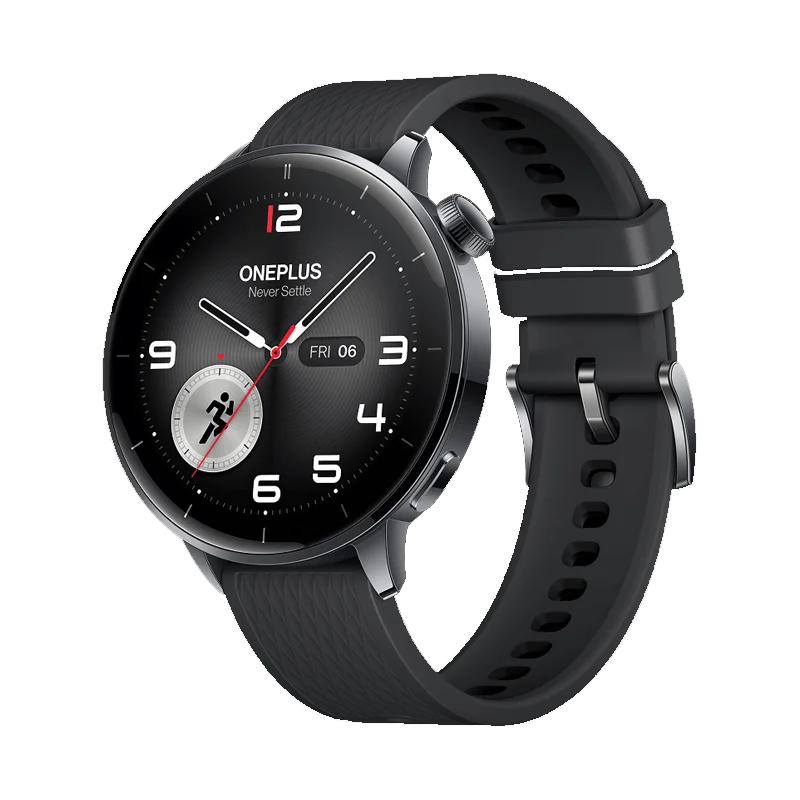 Smartwatch OnePlus Watch 3 43 mm z AMOLED, GPS i NFC Czarny