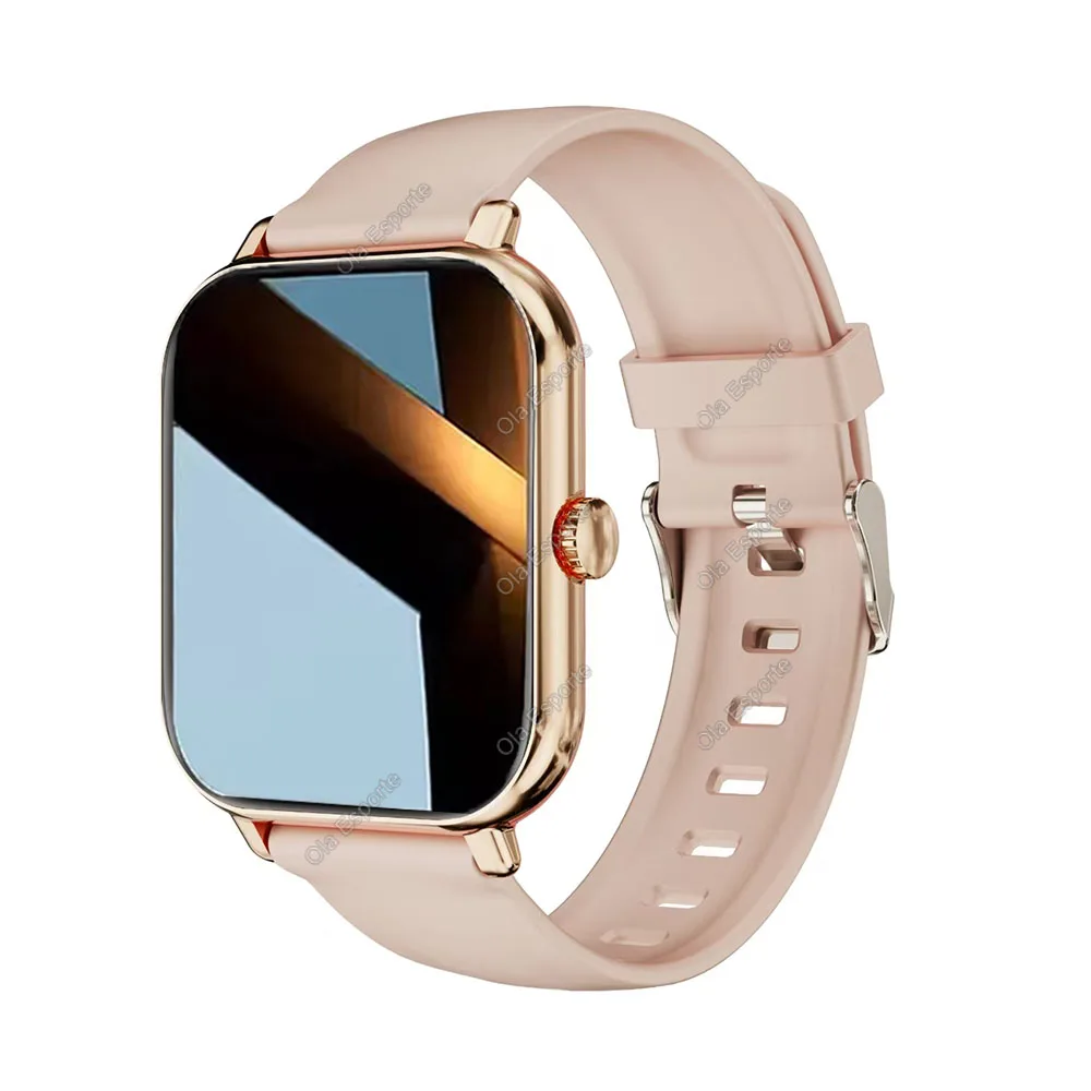 Smartwatch Outdoor GPS z Bluetooth i Trybami Sportowymi Złoty