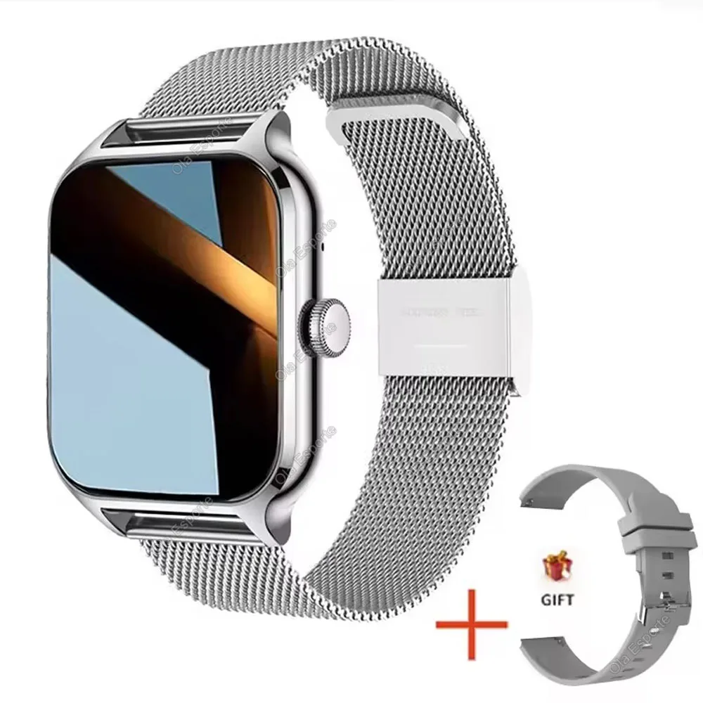 Smartwatch Outdoor GPS z Bluetooth i Trybami Sportowymi Srebrny