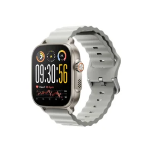 Smartwatch realme Watch 5 z GPS i ekranem AMOLED 1,97 cala Srebrny