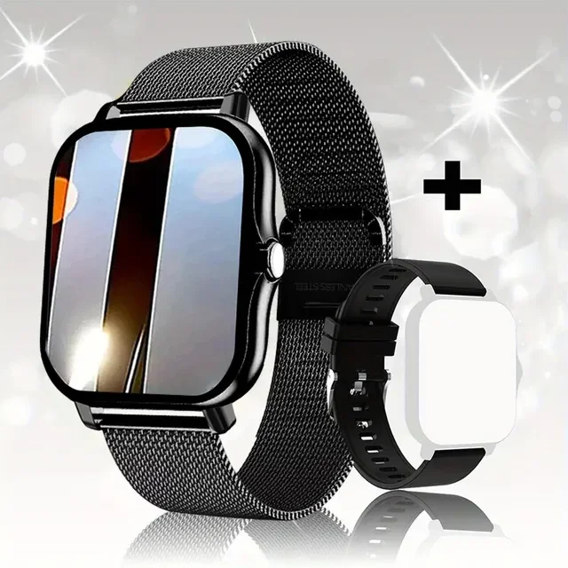 Smartwatch sportowy 1.83 cala z funkcją rozmów Czarny