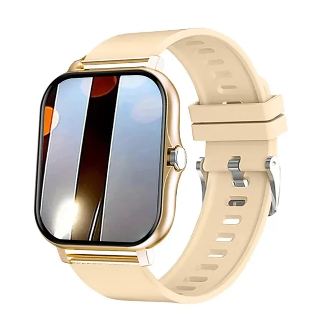 Smartwatch sportowy 1.83 cala z funkcją rozmów Złoty