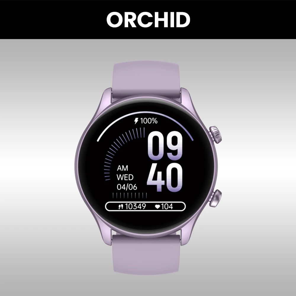 Smartwatch Zeblaze Btalk 3 Plus z rozmowami i pomiarem tętna Orchid