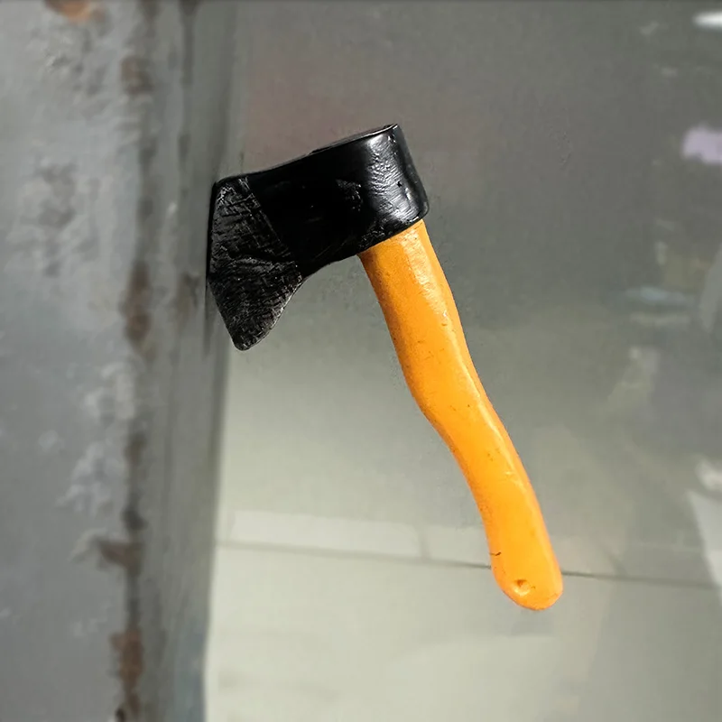 Śmieszne magnesy na lodówkę 3D – mini noże i topór Biały