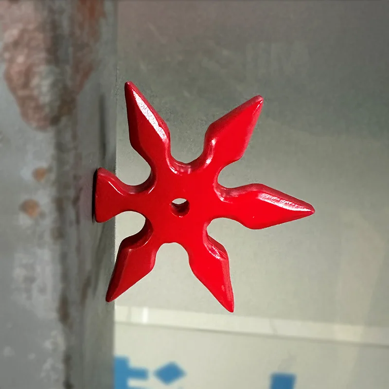 Śmieszne magnesy na lodówkę 3D – mini noże i topór Czerwony