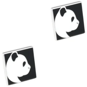 Spinki do mankietów ze zwierzątkami — pies, żaba, sowa, flaming, panda i inne 11
