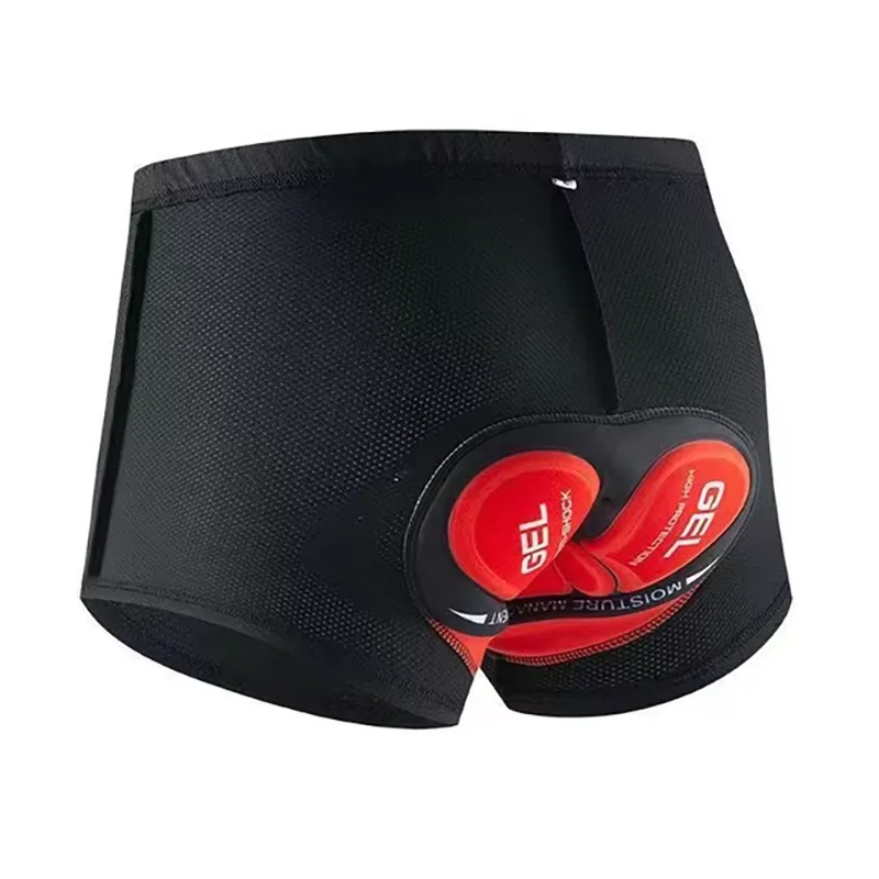 Męskie spodenki rowerowe MTB z wkładką, oddychające Gel pad