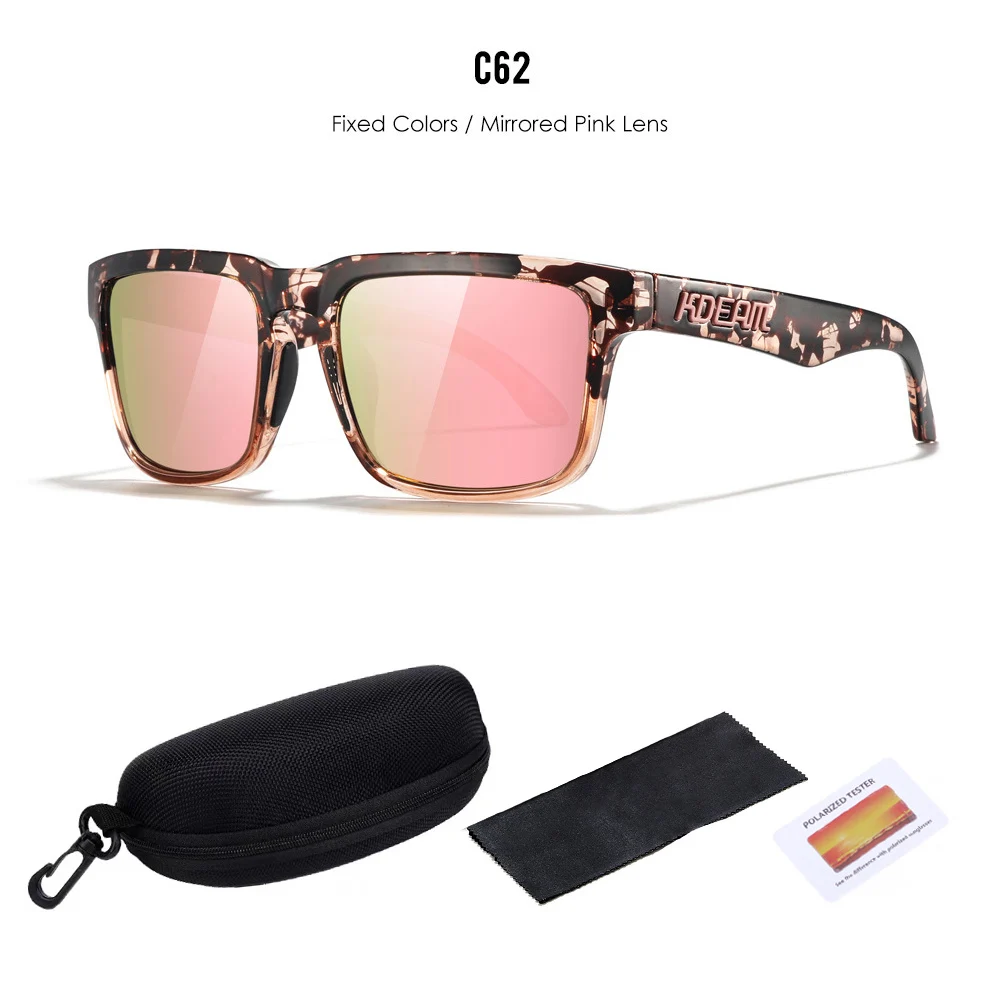 Spolaryzowane okulary przeciwsłoneczne Kdeam unisex C62