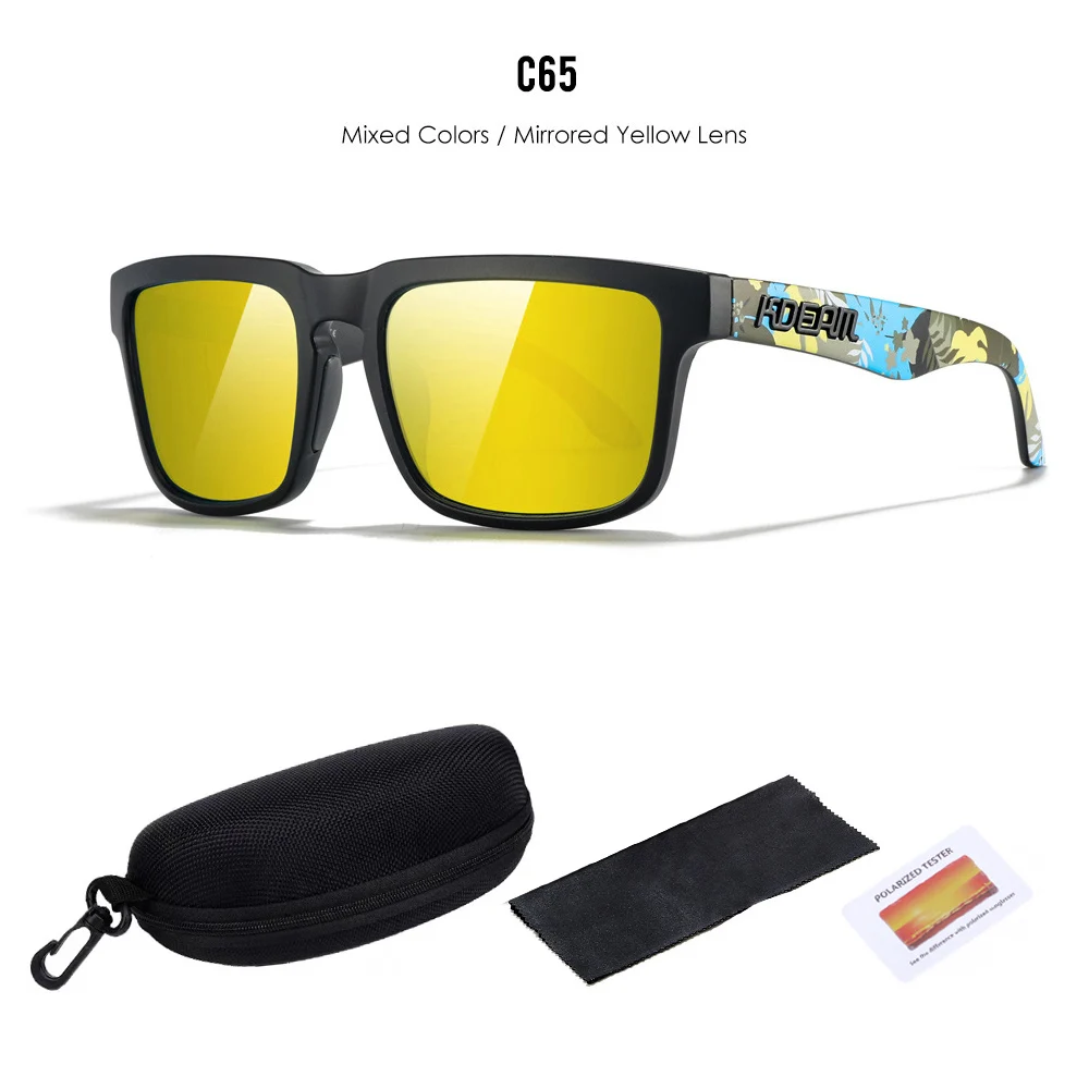 Spolaryzowane okulary przeciwsłoneczne Kdeam unisex C65