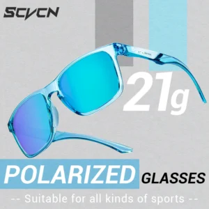 Spolaryzowane okulary rowerowe SCVCN UV400 sportowe Dz s235 ntc 21