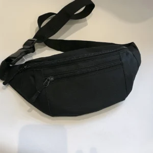 Sportowa saszetka biodrowa nerka na telefon i drobiazgi Czarny