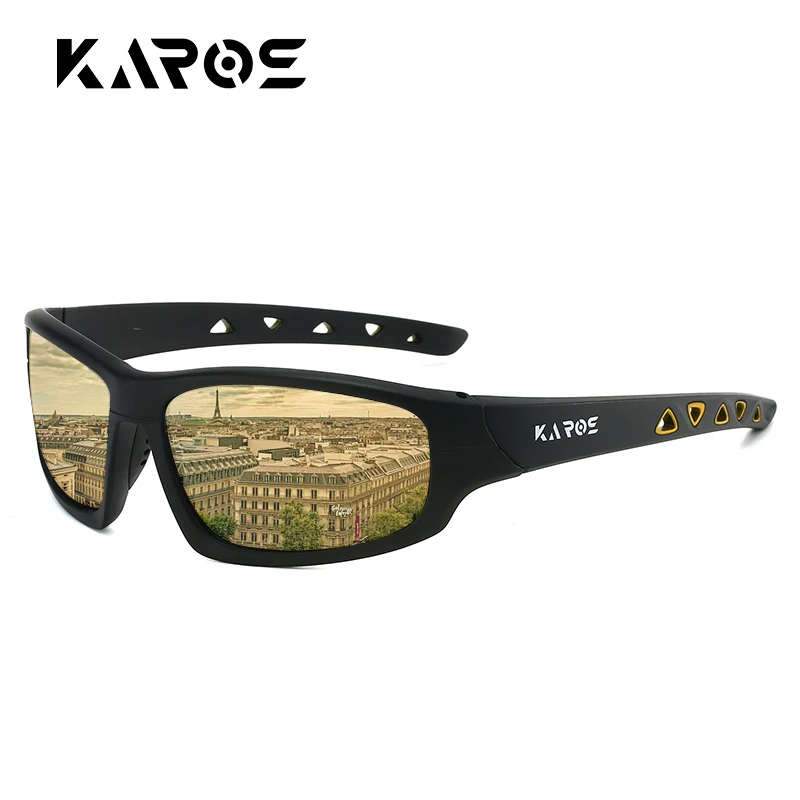 Sportowe okulary przeciwsłoneczne KAROS z polaryzacją i filtrem UV A only glasses