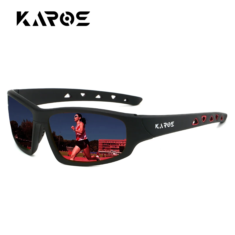 Sportowe okulary przeciwsłoneczne KAROS z polaryzacją i filtrem UV B only glasses