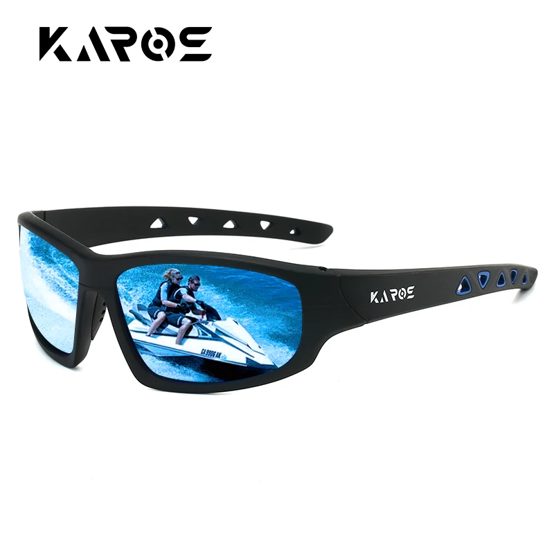 Sportowe okulary przeciwsłoneczne KAROS z polaryzacją i filtrem UV D only glasses