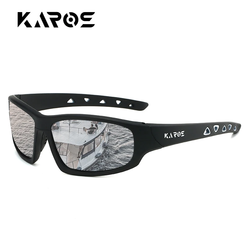Sportowe okulary przeciwsłoneczne KAROS z polaryzacją i filtrem UV F only glasses