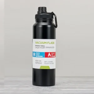 Sportowy termos stalowy izolowany 600–1000 ml kubek samochodowy Niebieski