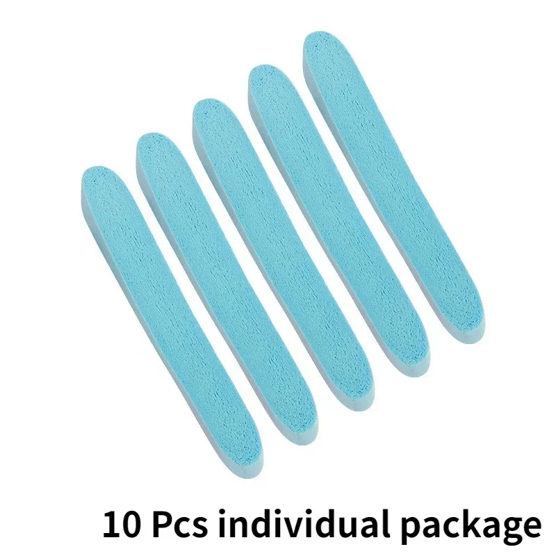 Sprasowane myjki oczyszczające do twarzy - gąbki do demakijażu Róża czerwona