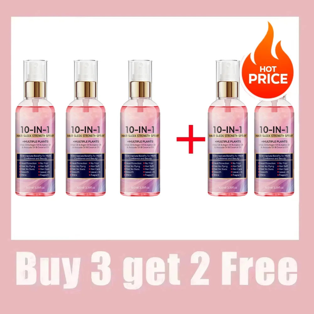 Spray do włosów 10w1 bez spłukiwania regenerujący i wygładzający Buy 3 get 2 free