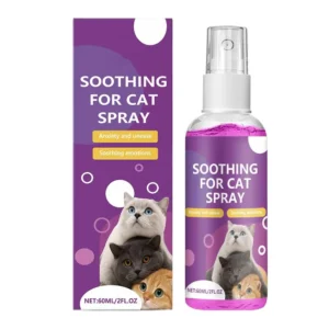 Spray z feromonami uspokajający dla kotów – antystresowy Biały