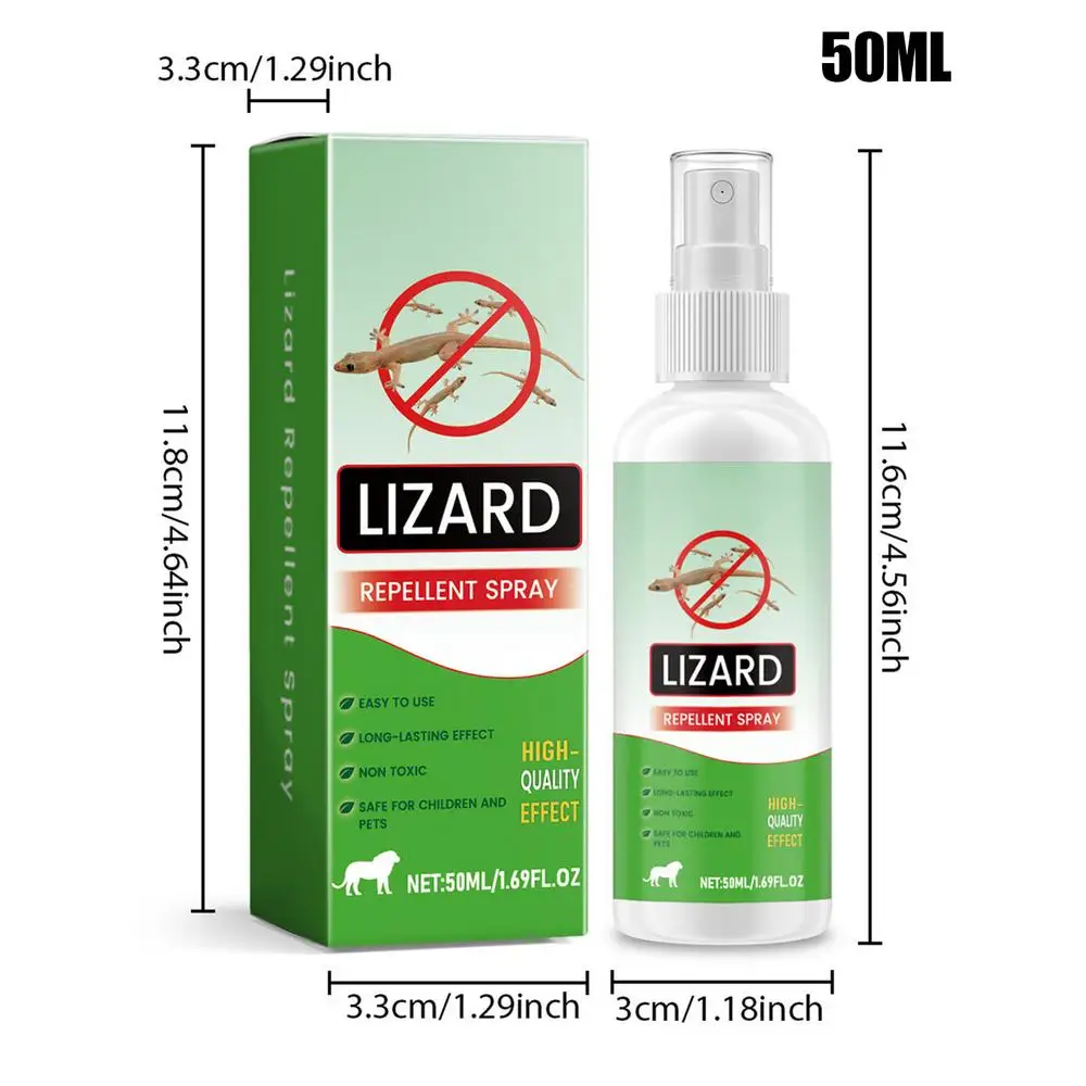 Spray odstraszający gryzonie i gady z olejkiem lawendowym 50 ml Zielony