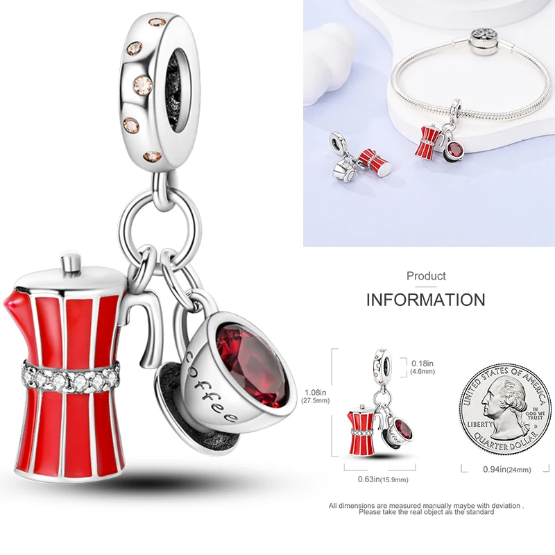 Srebrny charms 925 motyl świecący w nocy Ciemny fiolet