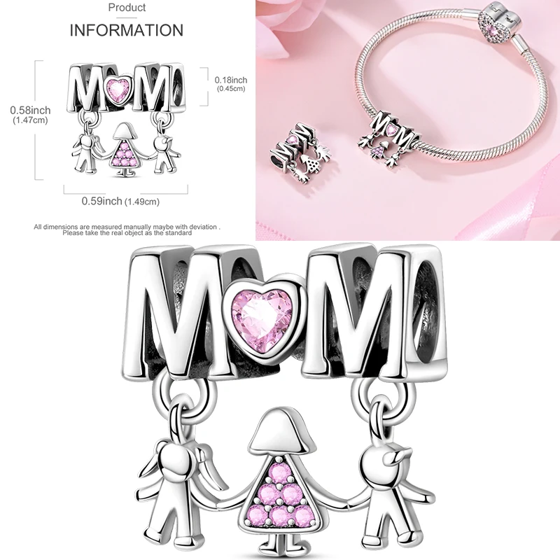 Srebrny charms 925 motyl świecący w nocy Naturalny kolor