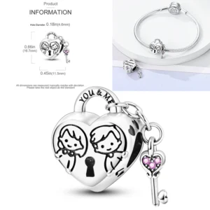 Srebrny charms 925 motyl świecący w nocy Nie farbowane