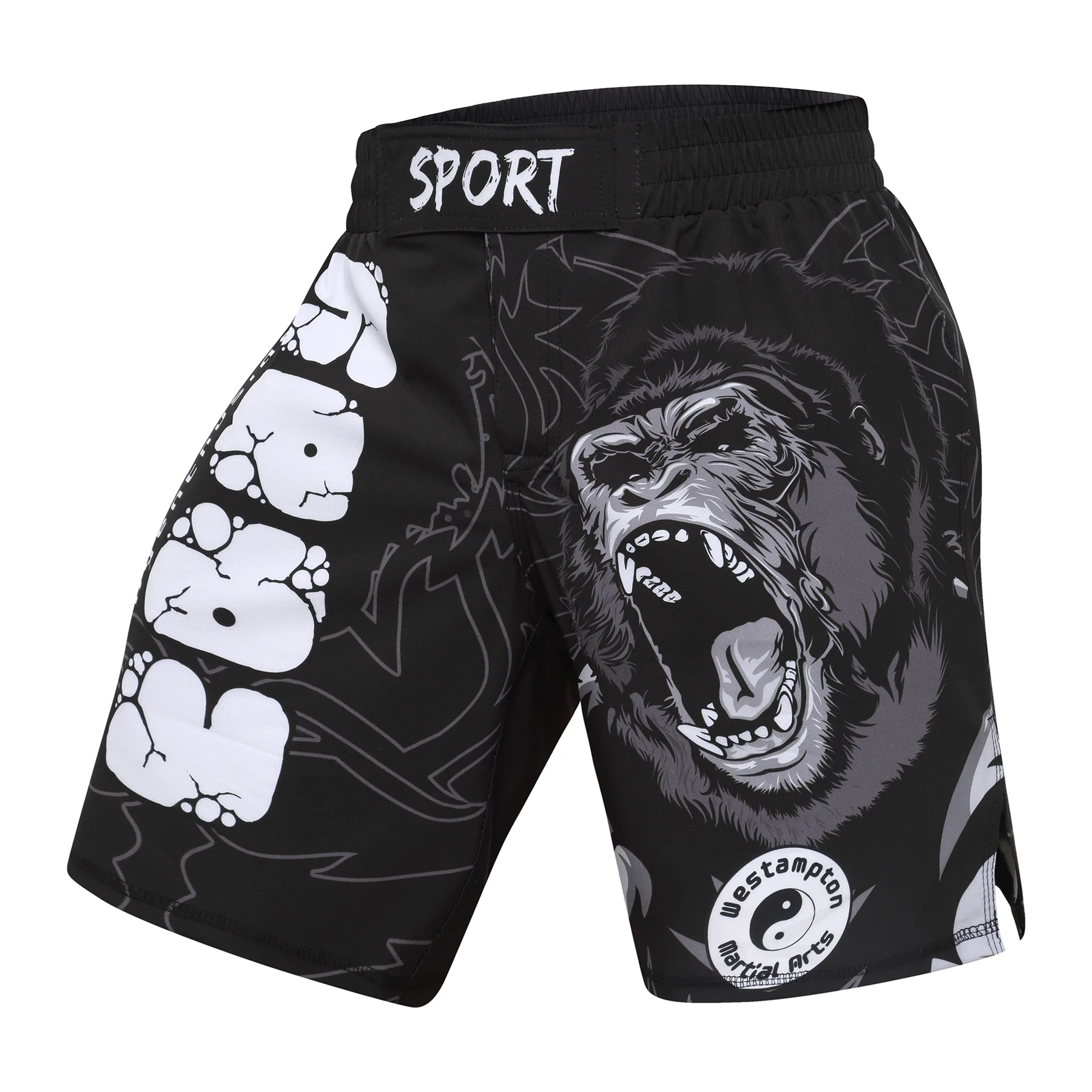 Strój do MMA i BJJ No-Gi – rashguard i spodenki komplet Mma shorts