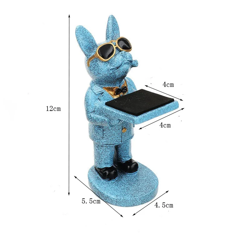 Stojak na zegarki i okulary w kształcie figurki astronauty Biały
