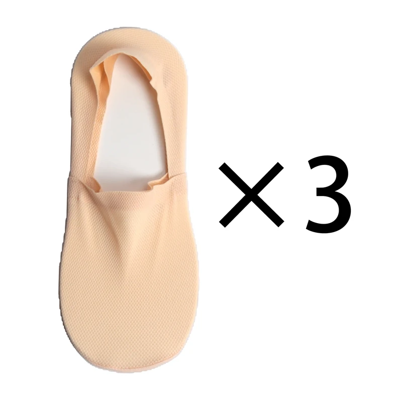 Stopki męskie bawełniane 3 pary cienkie niewidoczne letnie 3 pairs f
