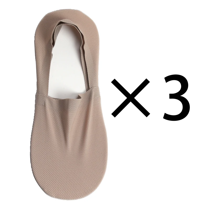 Stopki męskie bawełniane 3 pary cienkie niewidoczne letnie 3 pairs k