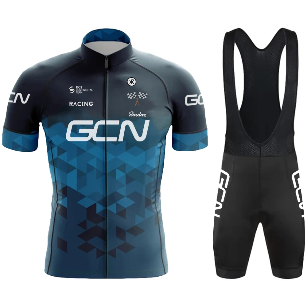 Strój kolarski męski koszulka i spodenki rowerowe zestaw Cycling set 1