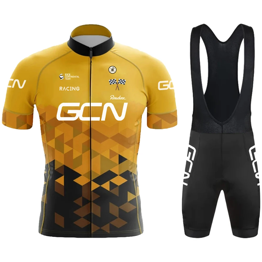 Strój kolarski męski koszulka i spodenki rowerowe zestaw Cycling set 3