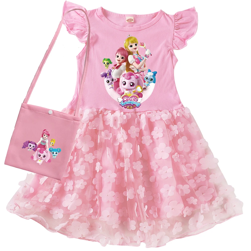 Sukienka dla dziewczynki na przyjęcie, tiulowa księżniczka E dress bag