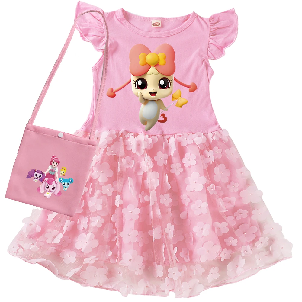 Sukienka dla dziewczynki na przyjęcie, tiulowa księżniczka N dress bag