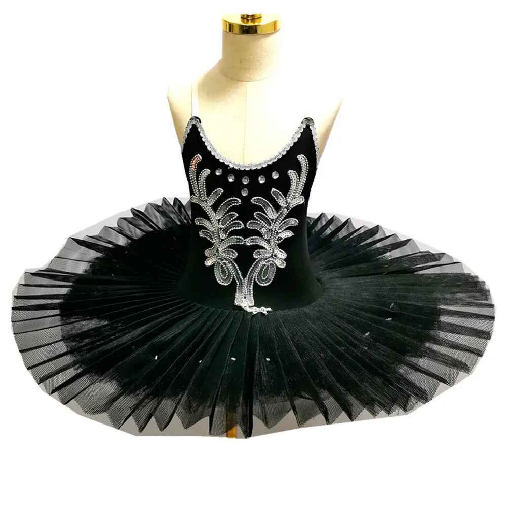 Baletowa sukienka tutu dla dziewczynki i mamy, family look Czarny