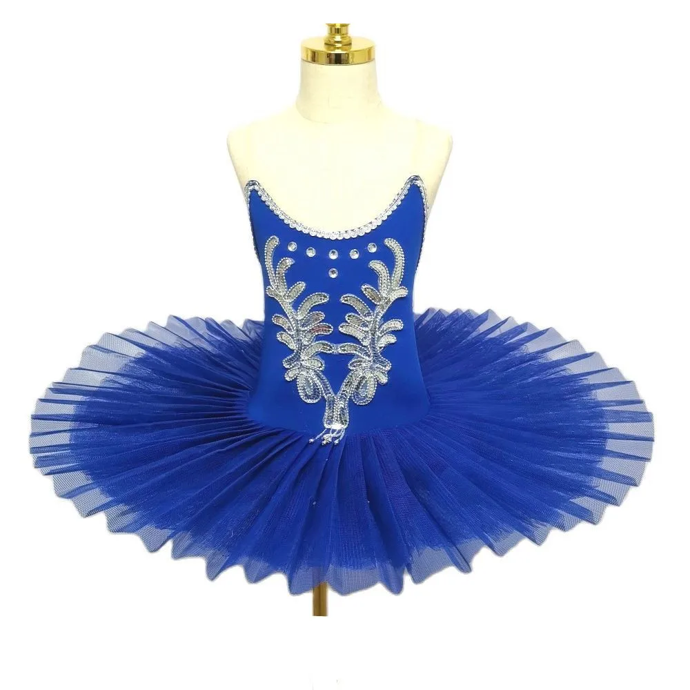 Baletowa sukienka tutu dla dziewczynki i mamy, family look Niebieski