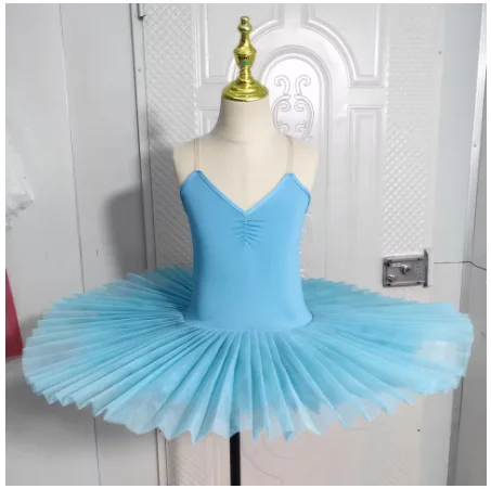Baletowa sukienka tutu dla dziewczynki i mamy, family look Jasnoniebieski