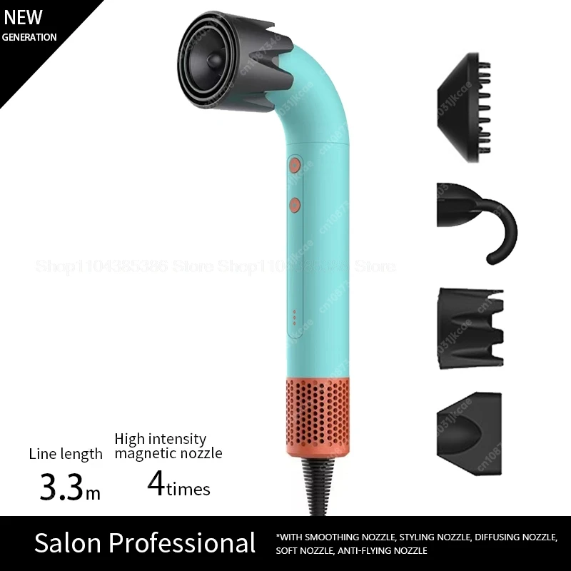 Suszarka do włosów z jonizacją ujemną nakładki do Dyson Zielony