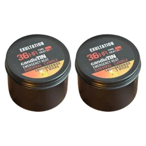Świeca awaryjna survivalowa z 3 knotami na 36 godzin 2pcs
