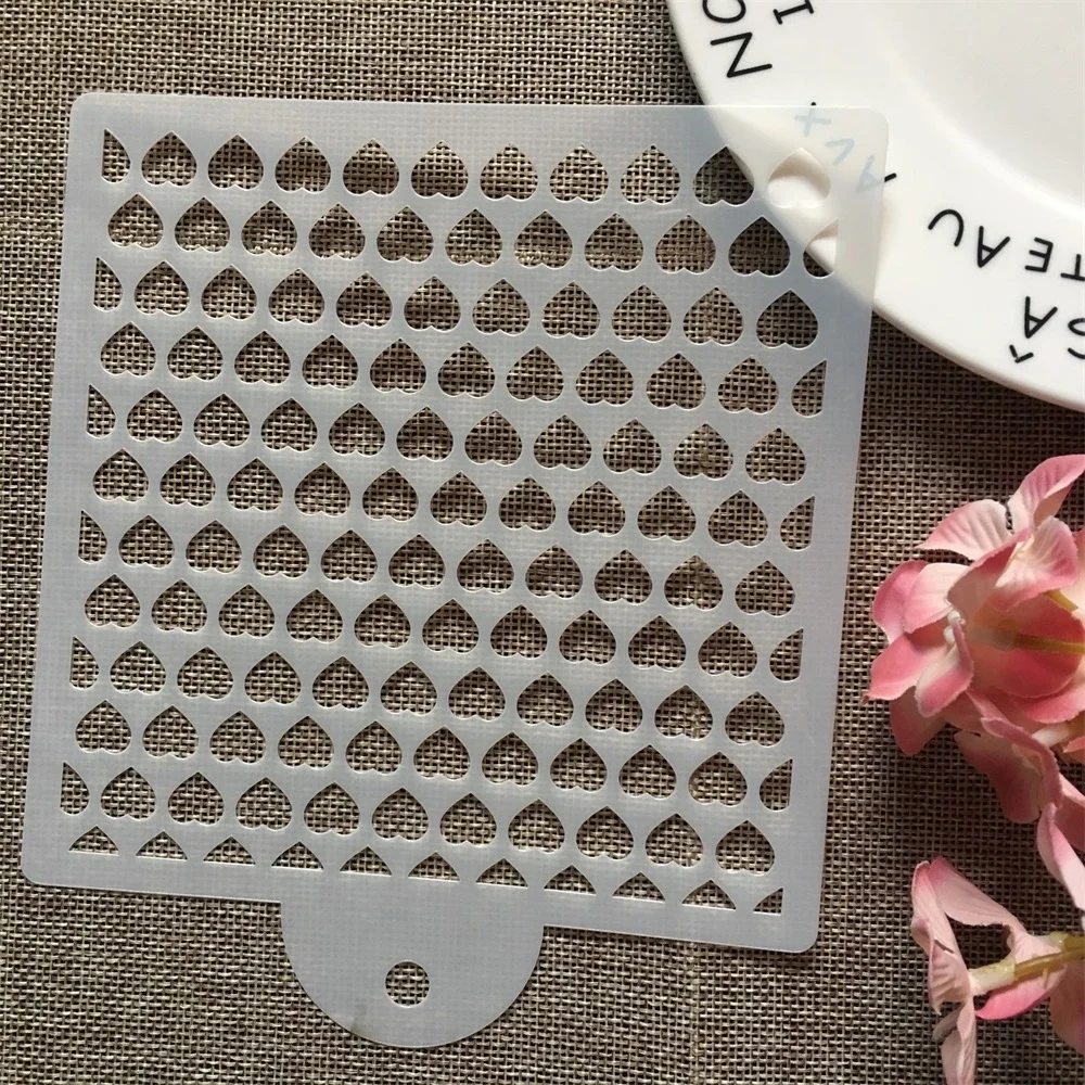 Szablon do scrapbookingu – motyw karpi, 15×17,5 cm Jasnożółty