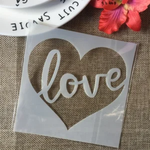 Szablon do scrapbookingu słońce 13 cm plastikowy DIY Zielony