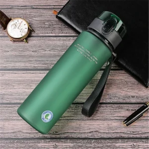 Szczelna butelka sportowa BPA-free 400–560 ml Czarny