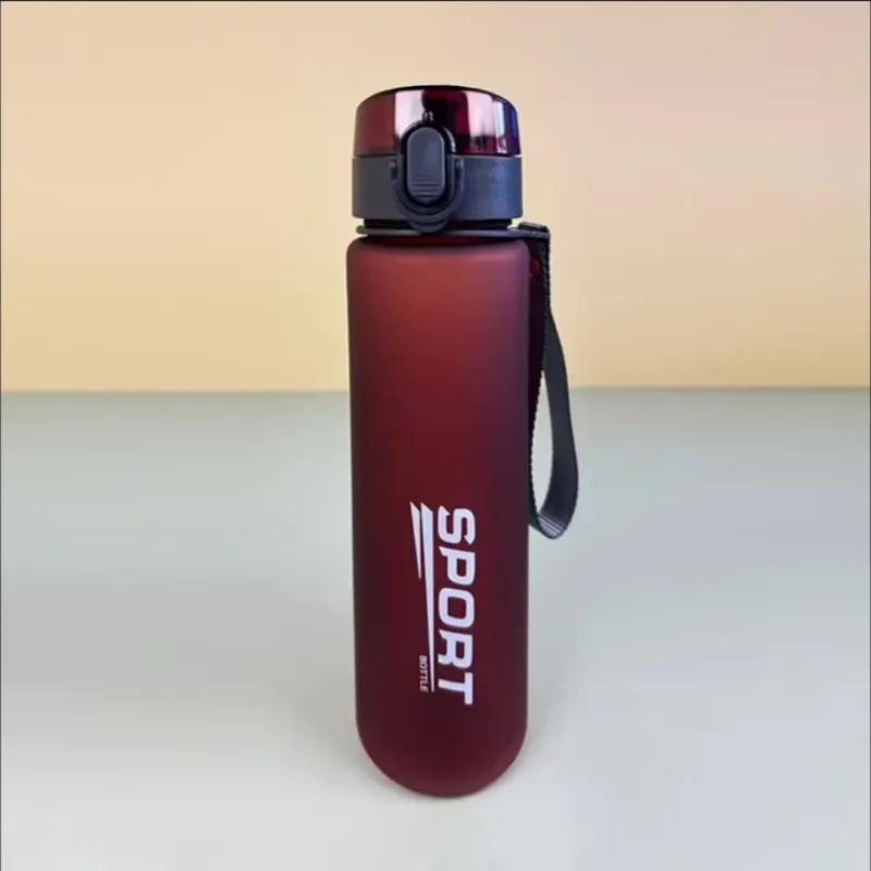 Szczelna butelka sportowa BPA-free 400–560 ml Czerwony