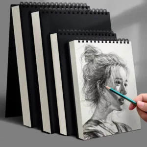 Szkicownik spiralny A4 A5 A6 30 arkuszy gruby papier do rysowania Zielony